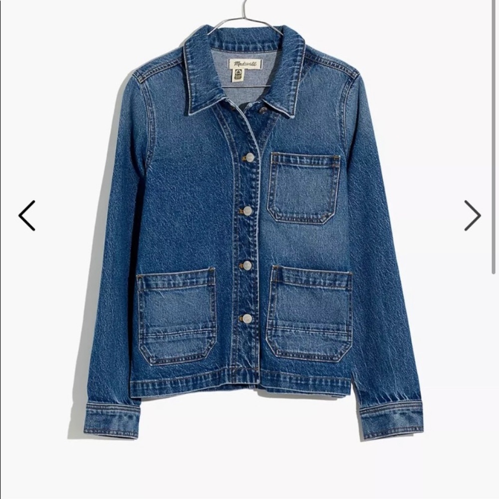 Madewell Denim Ashwood Chore Coat
